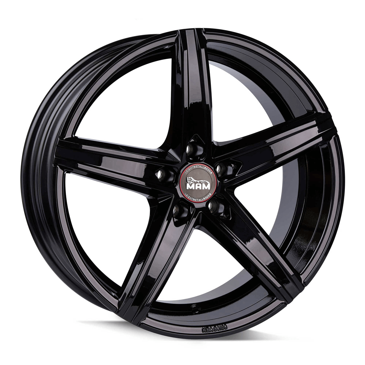 MAM OX-18 Alufælge 19" 5x108 ET45 – Sort (sæt á 4)