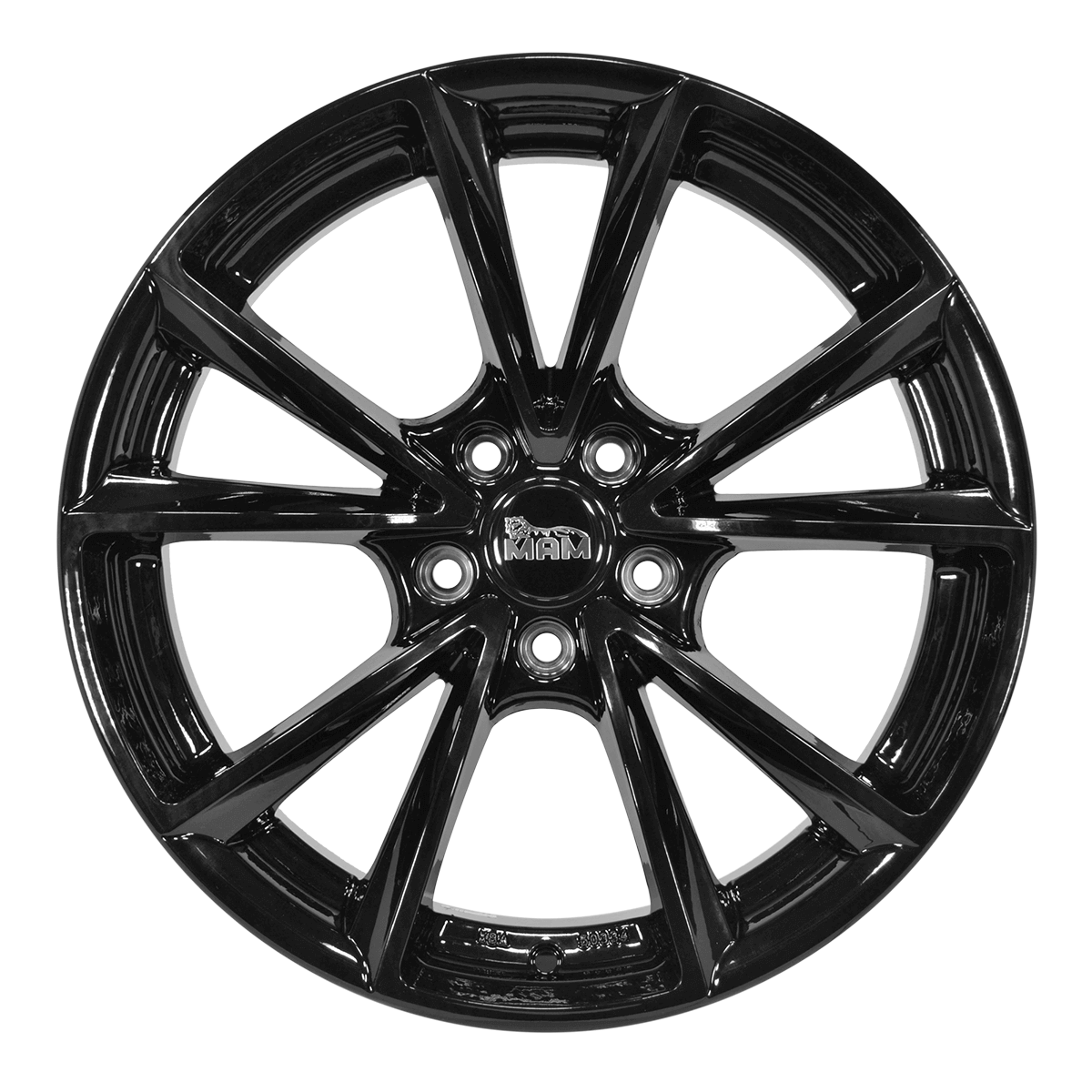 MAM A5 Alufælge 19" 5x112 ET45 – Sort (sæt á 4)