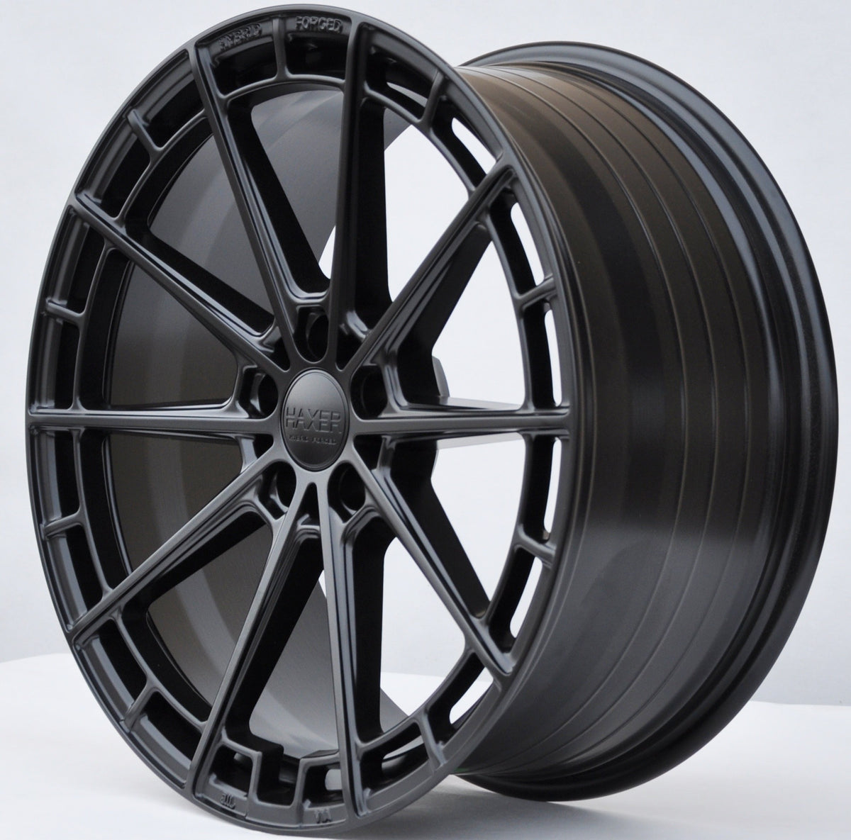 Haxer HX019F Alufælge 20" 9J 5x127 ET35 – Sort halvmat (sæt á 4)