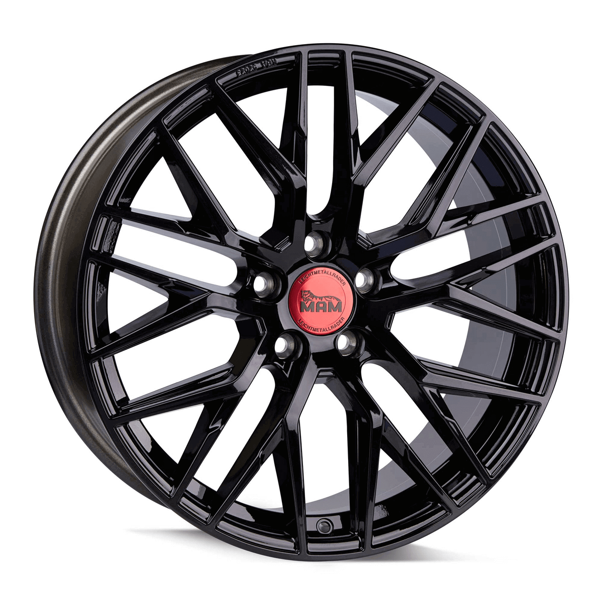 MAM RS4 Alufælge 16" 5x112 ET38 – Sort (sæt á 4)