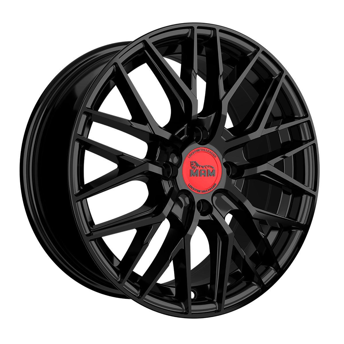 MAM RS4 Alufælge 16" 4x100 ET35 – Sort (sæt á 4)