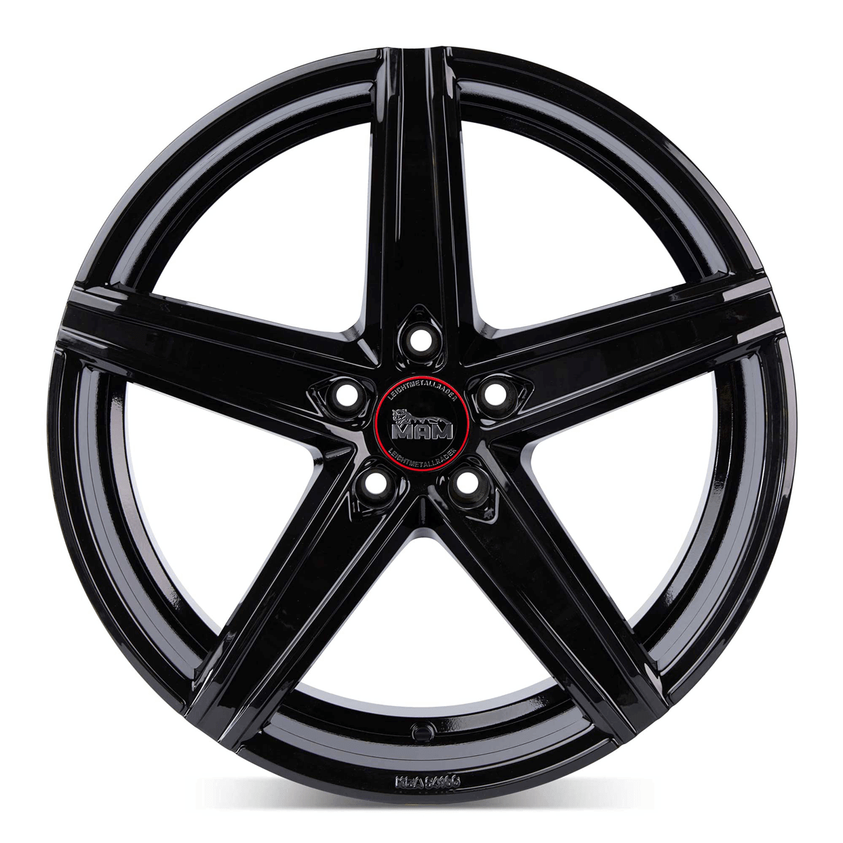 MAM OX-18 Alufælge 19" 5x112 ET45 – Sort (sæt á 4)