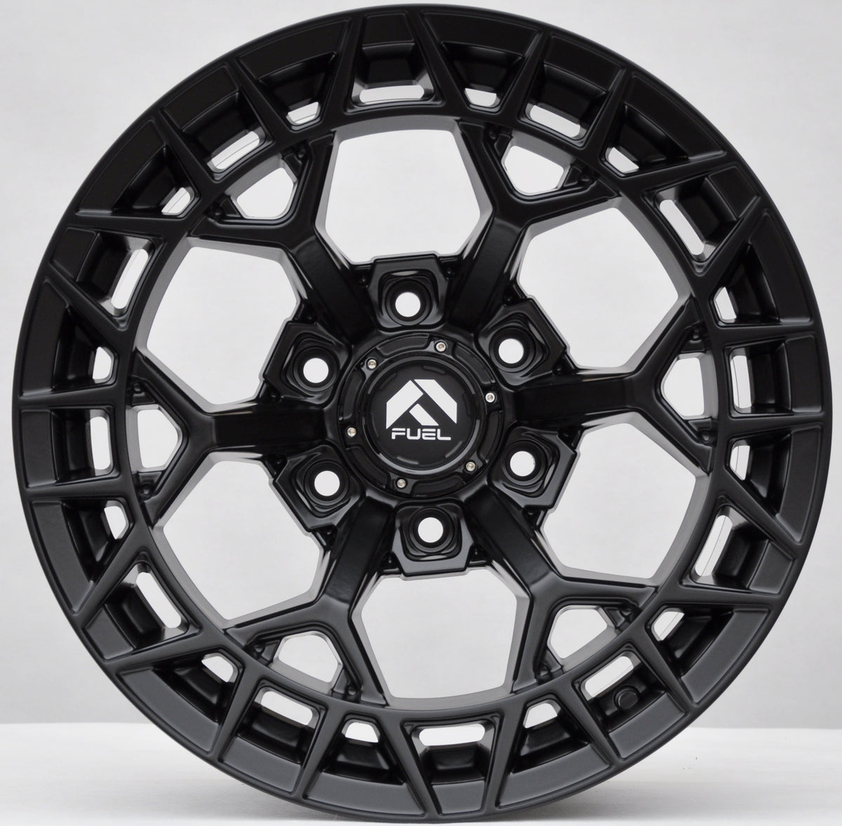 PDW FBX229 Alufælge 17" 6x139.7 ET0 – Sort mat (sæt á 4)