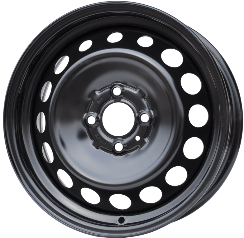 Renault (oryginalne OEM) 403000862R Stålfælge 15" 4x100 ET36 – Sort (sæt á 4)