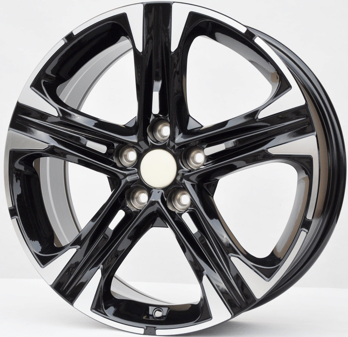PDW 3482 Alufælge 18" 5x114.3 ET50.5 – Poleret/sort (sæt á 4)