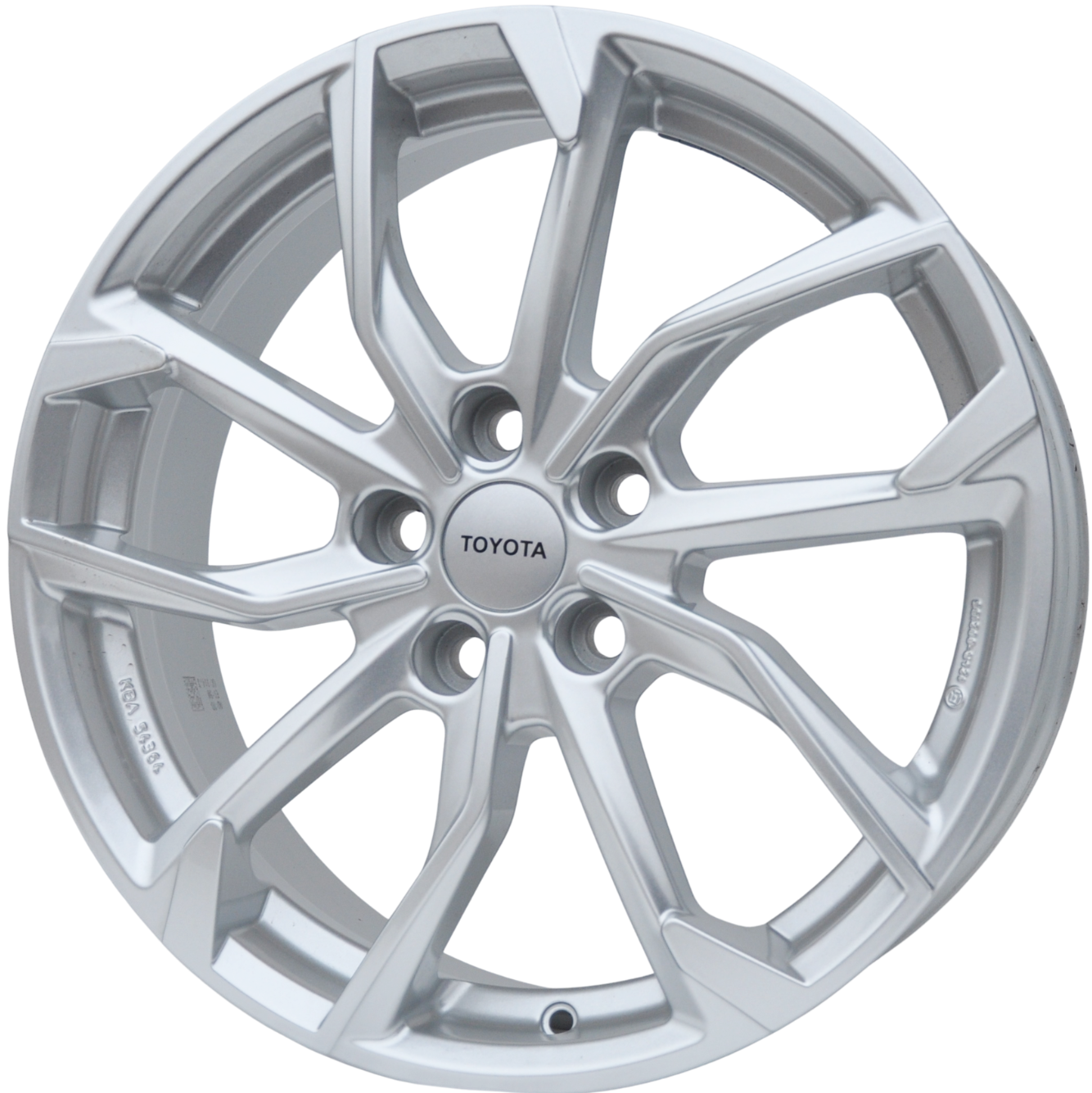 Brock rc34-708 Alufælge 18" 5x114.3 ET50 – Sølv (sæt á 4)