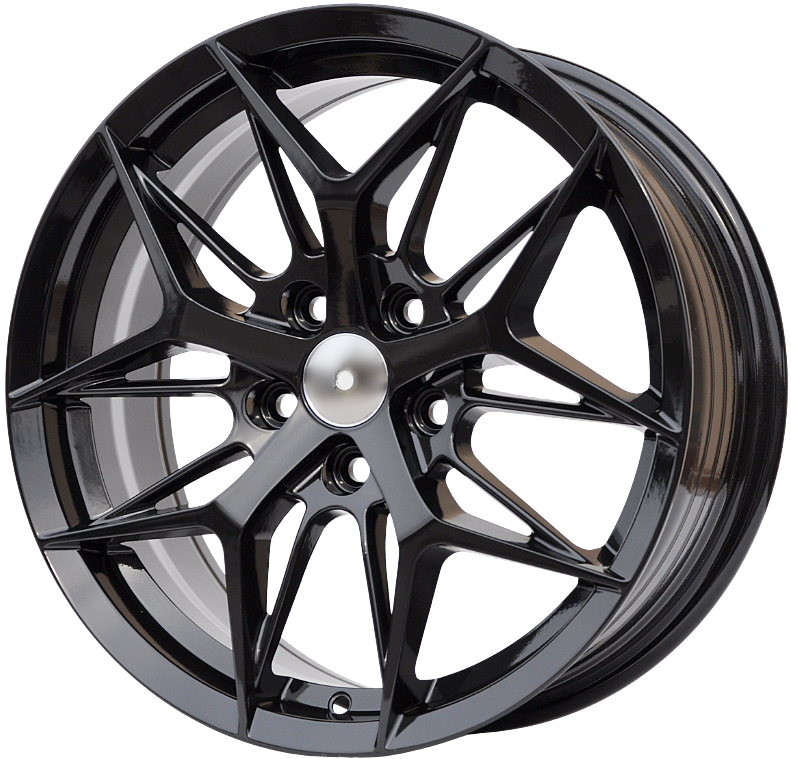 PDW FBX114 Alufælge 17" 5x112 ET40 – Sort (sæt á 4)