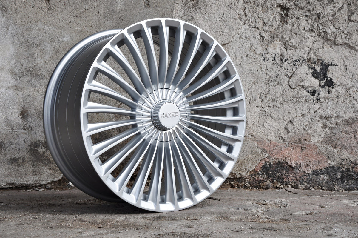 PDW 3S198 Alufælge 20" 9/10J 5x112 ET34 – Sølv (sæt á 4)