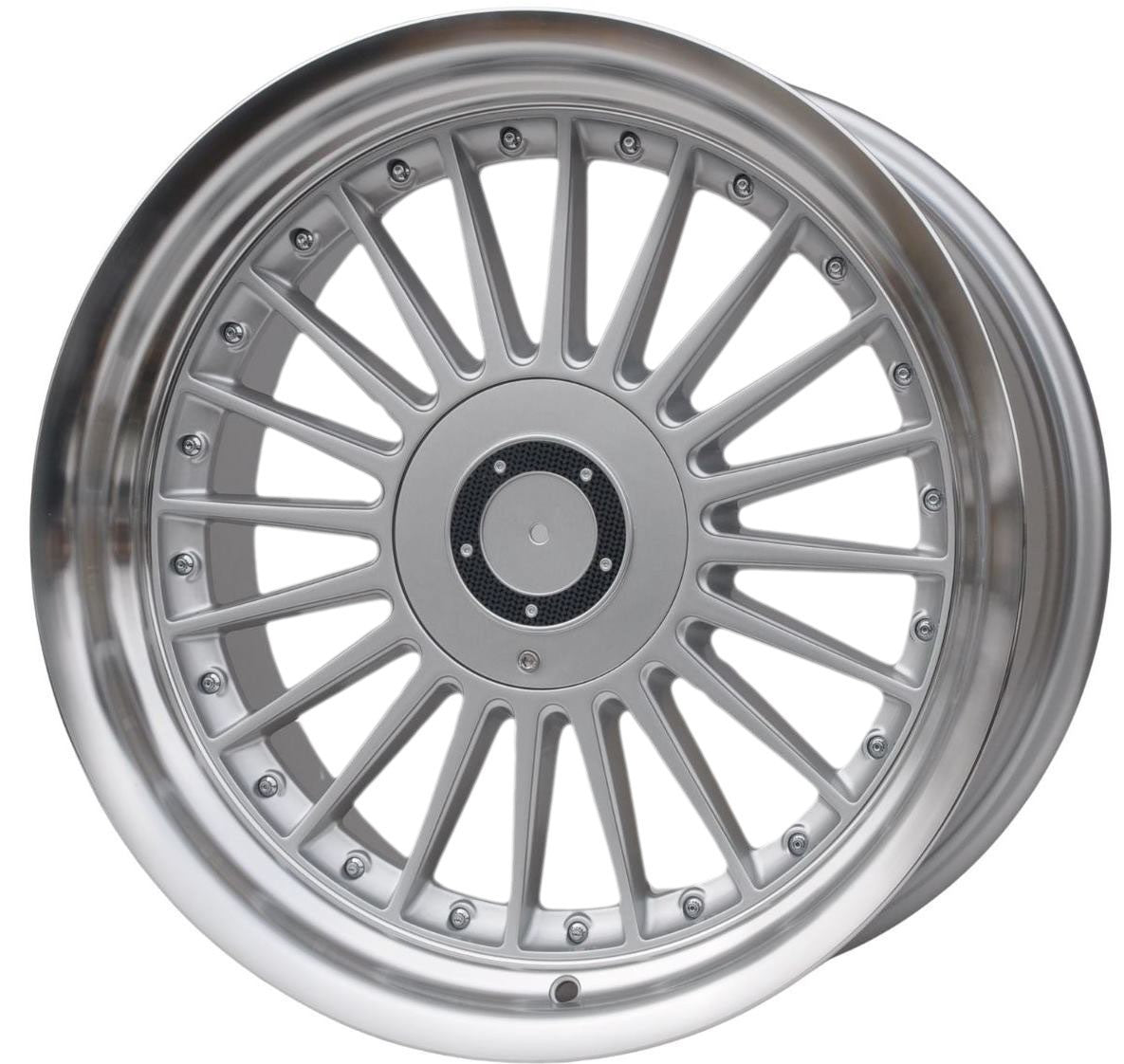 PDW 1803 Alufælge 18" 5x112 ET20 – Poleret/sølv (sæt á 4)