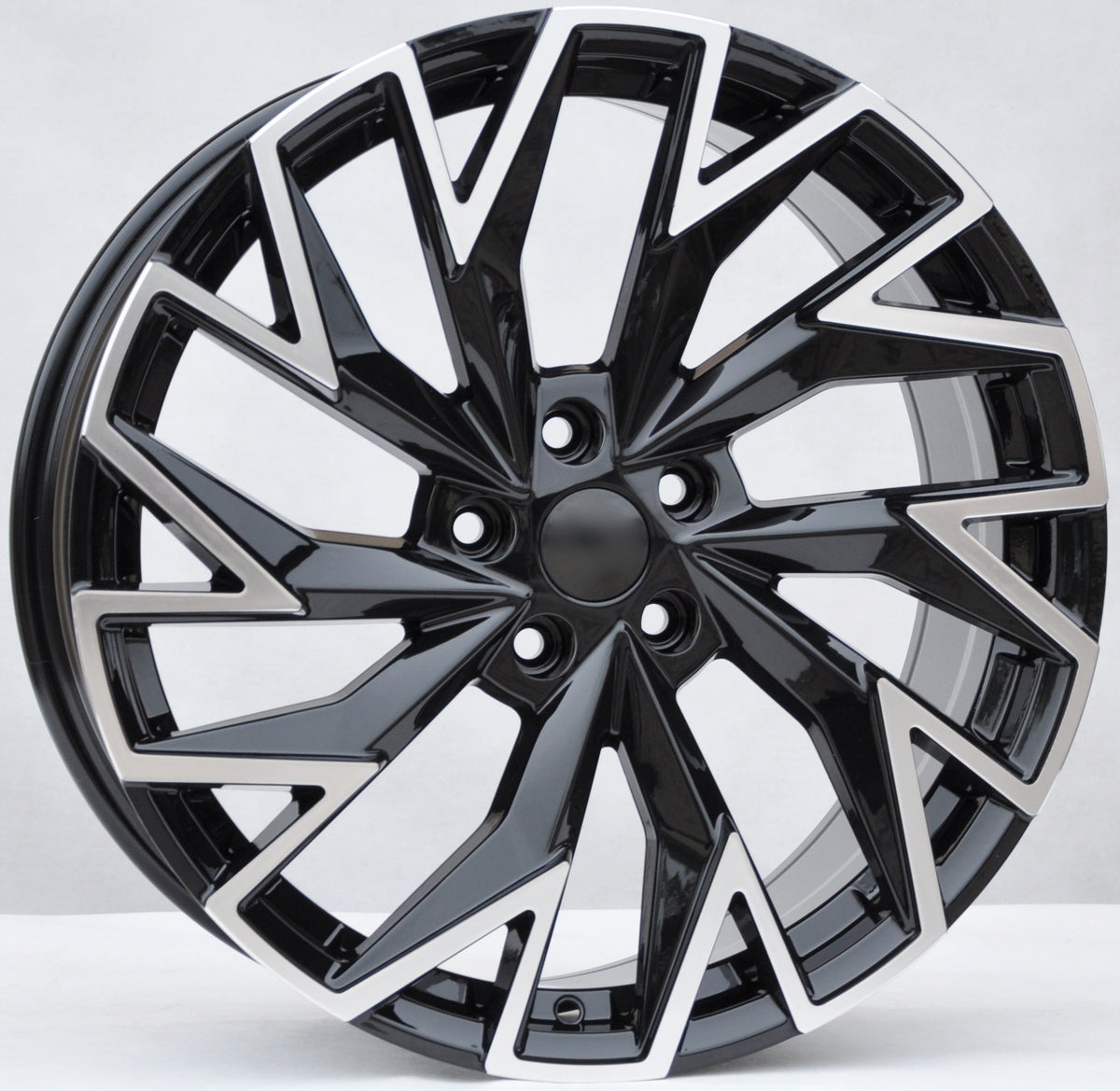 PDW FBX423 Alufælge 19" 8J 5x112 ET44 – Sort (sæt á 4)