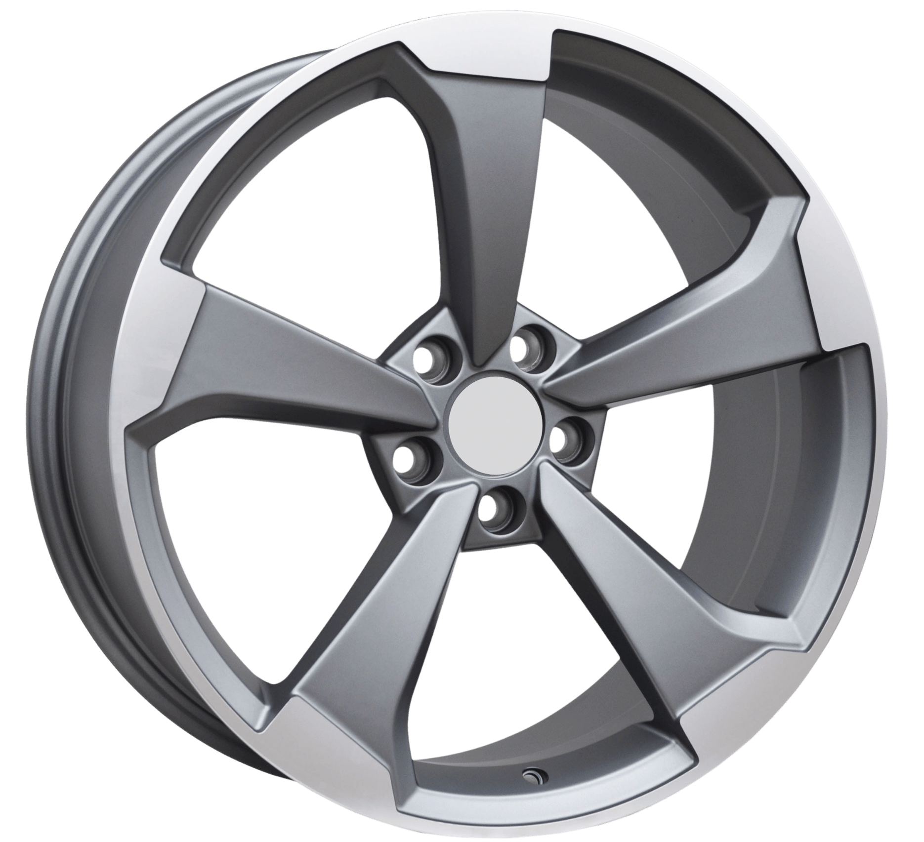PDW 351/Rotor/Giasone Alufælge 20" 5x112 ET34 – Poleret/grafit mat (sæt á 4)