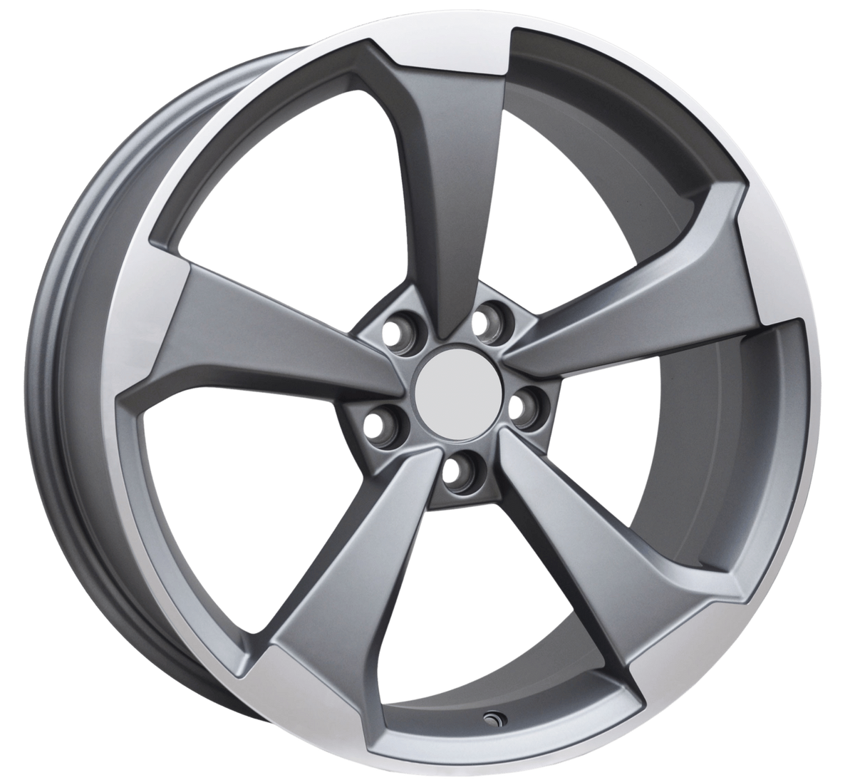 PDW 351/Rotor/Giasone Alufælge 20" 9J 5x112 ET34 – Poleret/grafit mat (sæt á 4)