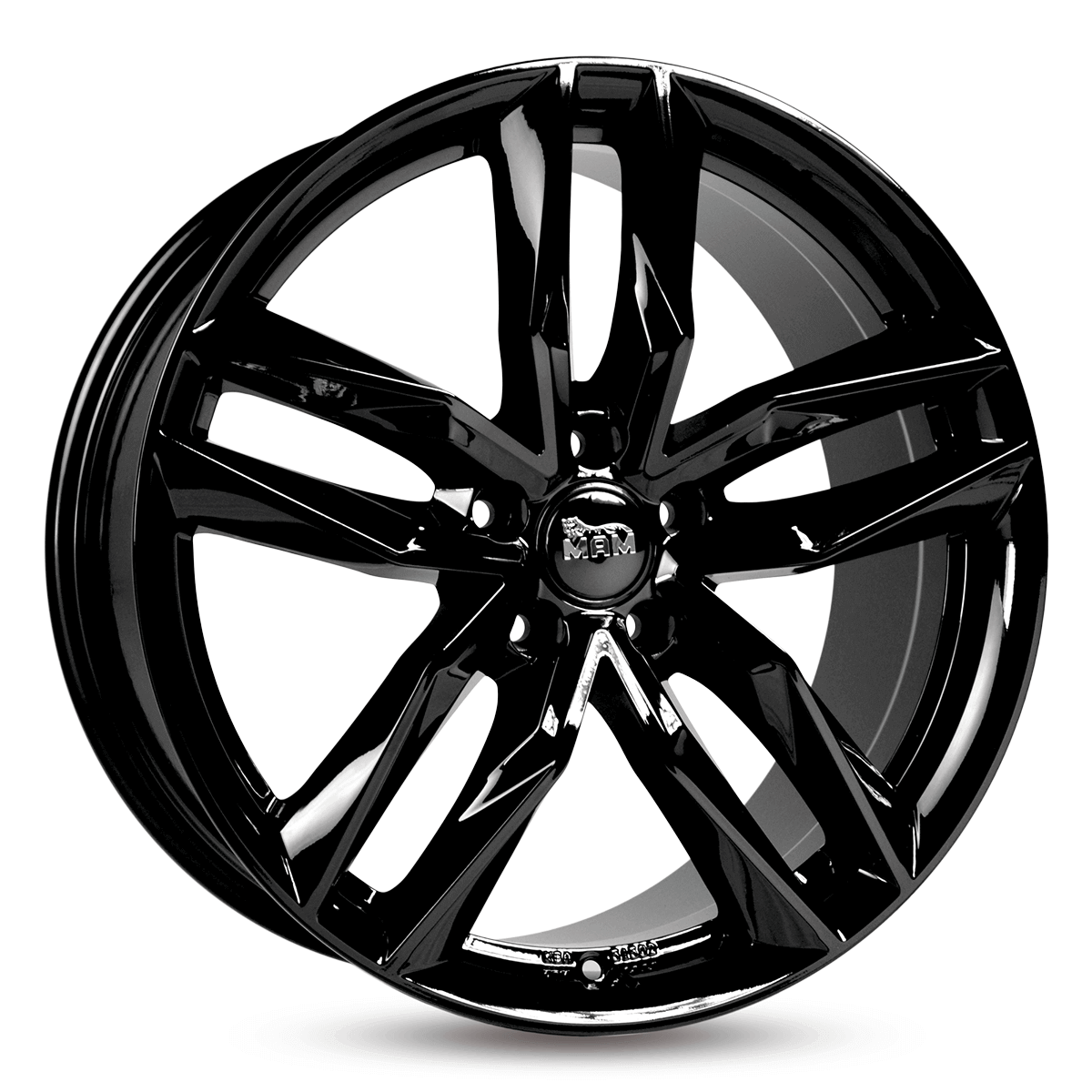MAM RS3 Alufælge 18" 5x112 ET30 – Sort (sæt á 4)