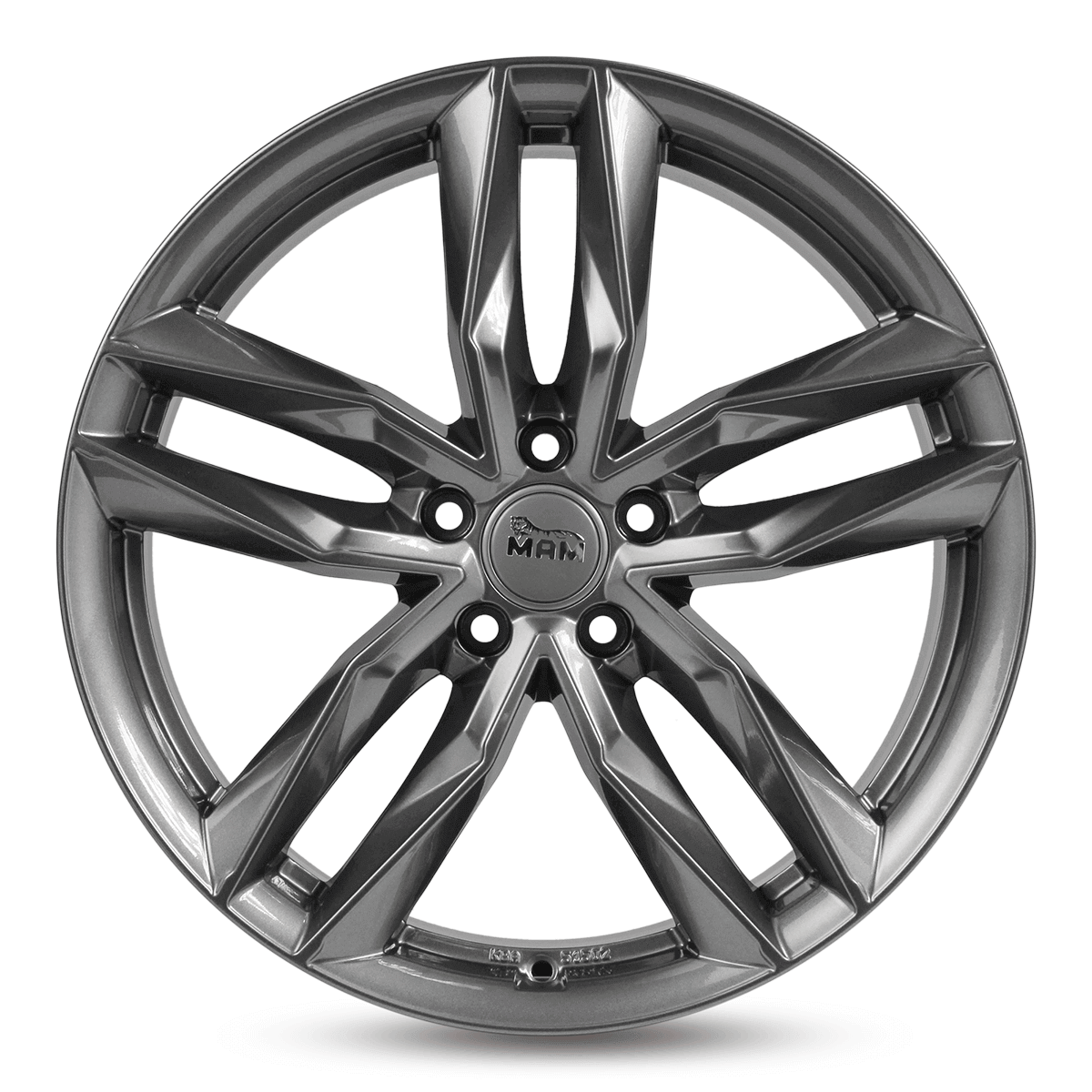 MAM RS3 Alufælge 18" 5x112 ET30 – Gun metal (sæt á 4)