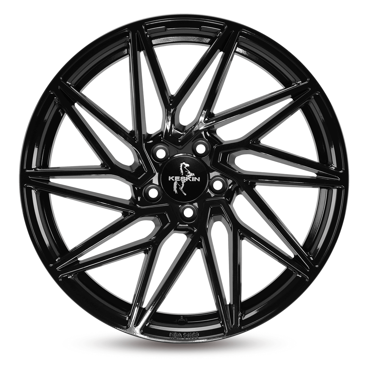 Keskin KT20 Alufælge 18" 5x108 ET45 – Sort (sæt á 4)