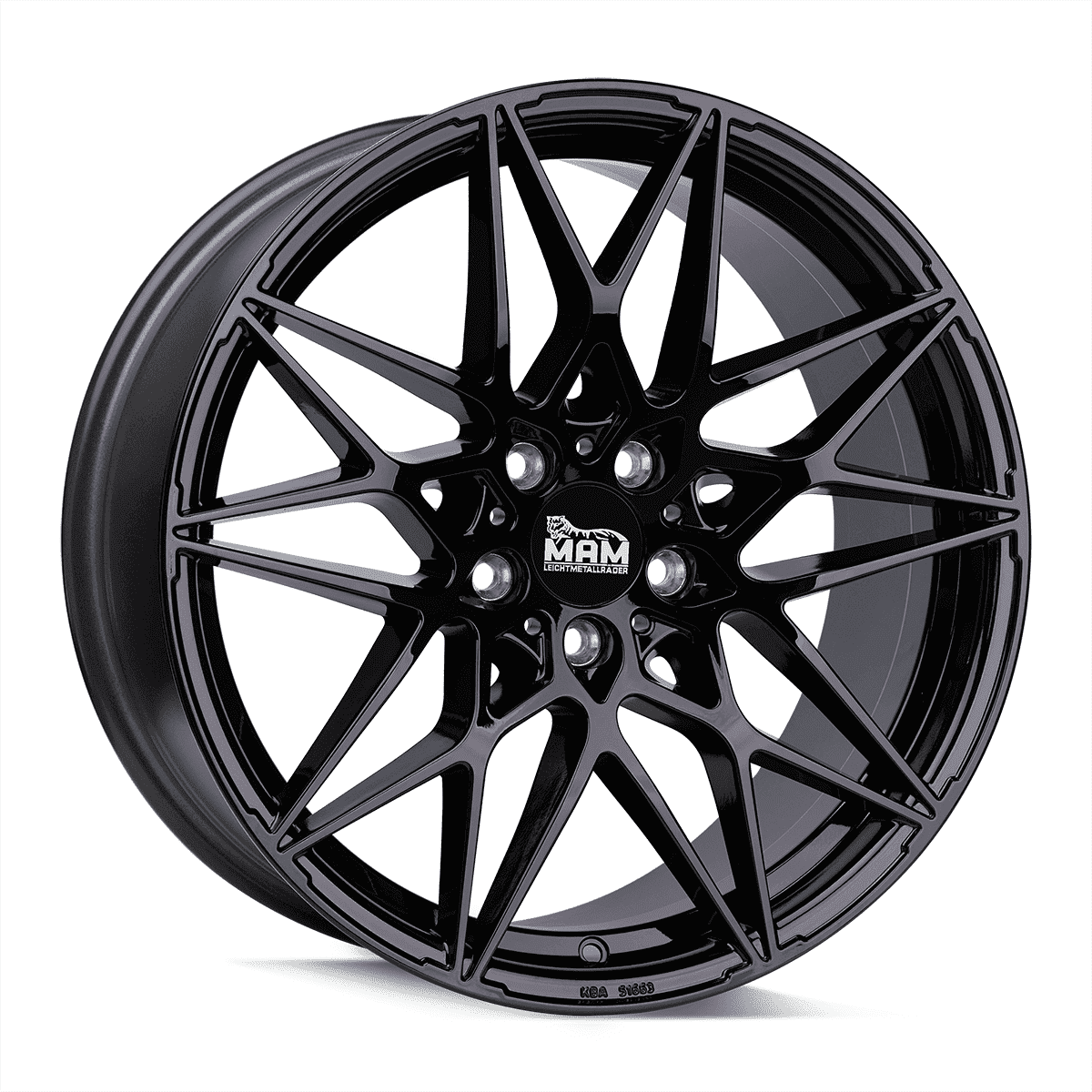 MAM B2 Alufælge 18" 5x112 ET30 – Sort (sæt á 4)