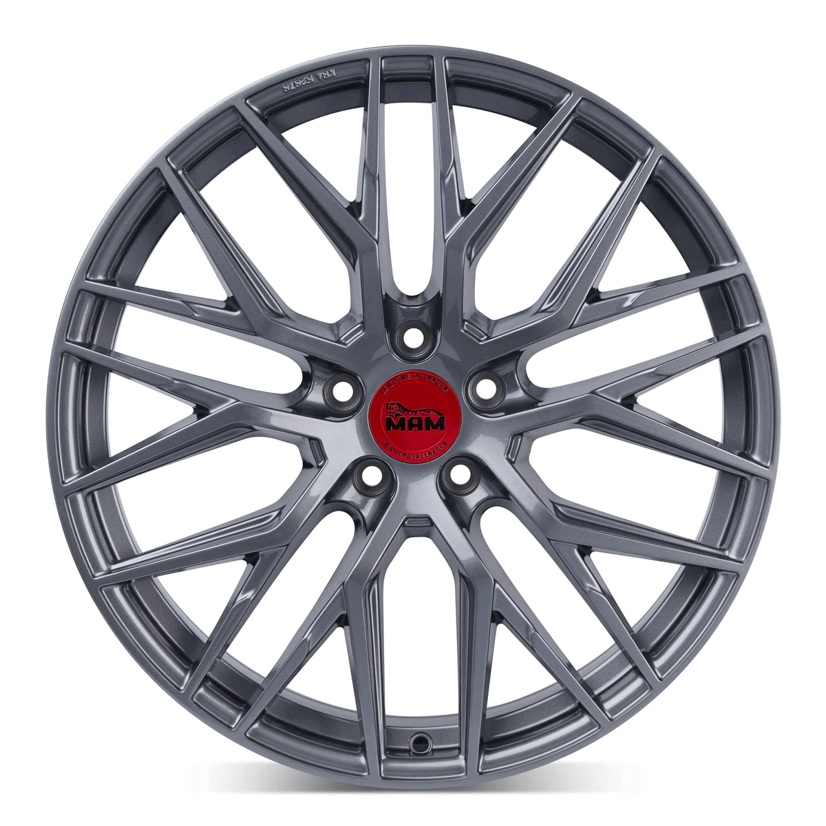 MAM RS4 Alufælge 19" 5x108 ET45 – Gun metal (sæt á 4)