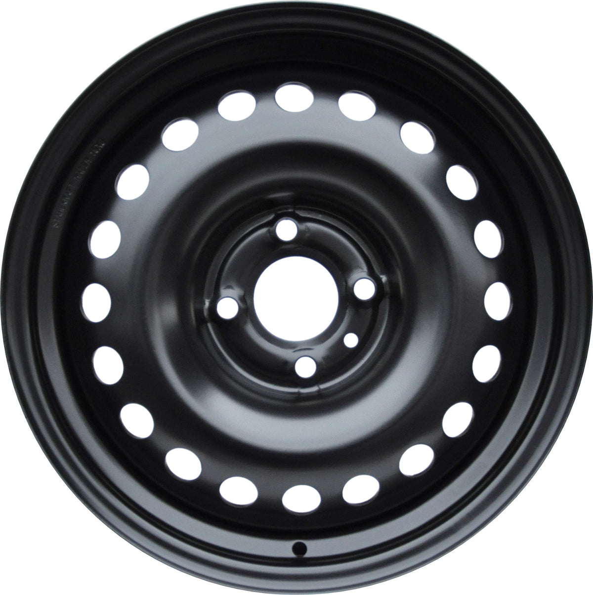 Stahlkraft Rader a16 Stålfælge 16" 6J 4x108 ET23 – Sort (stk)