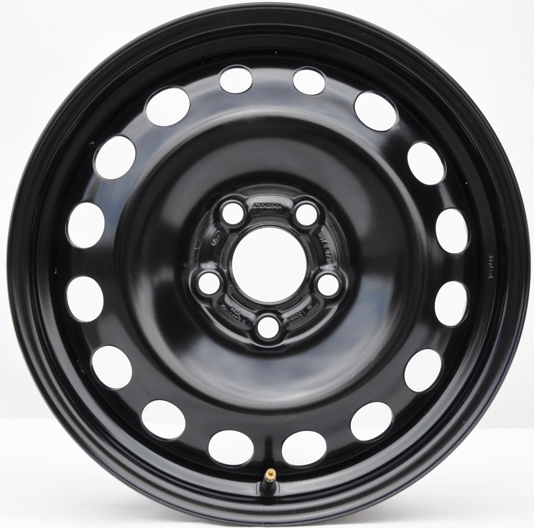 Ford (oryginalne OEM) kt1c-1015-ba Stålfælge 16" 5x108 ET50 – Sort (stk)