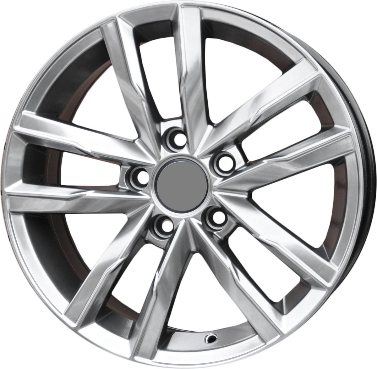 PDW 5182 Alufælge 16" 7J 5x112 ET45 – Røgfarvet (sæt á 4)