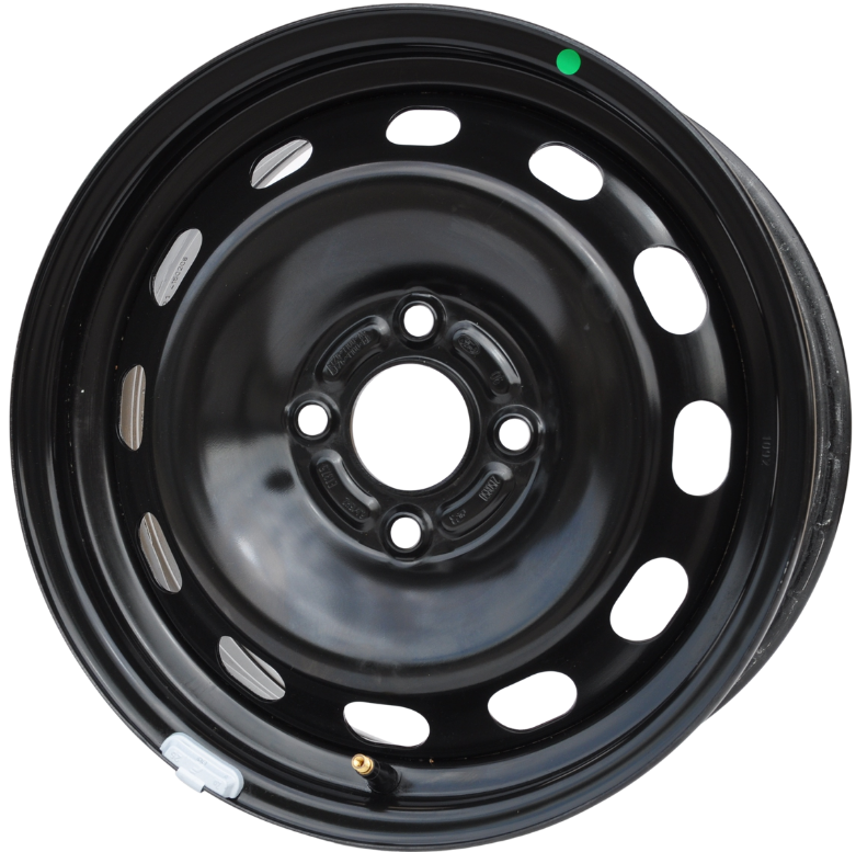 Ford (oryginalne OEM) et76-1100-ab Stålfælge 15" 4x108 ET37.5 – Sort (sæt á 4)
