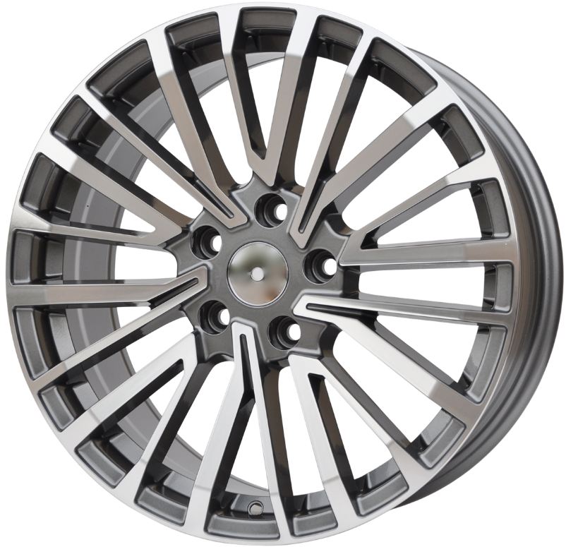 PDW 1515 Alufælge 18" 8J 5x120 ET50 – Poleret/grafit (sæt á 4)
