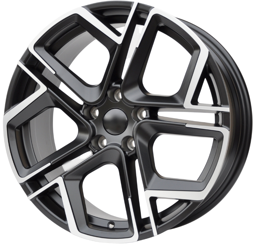 PDW 1243/5667 Alufælge 18" 5x112 ET40 – Poleret/sort półmat (sæt á 4)