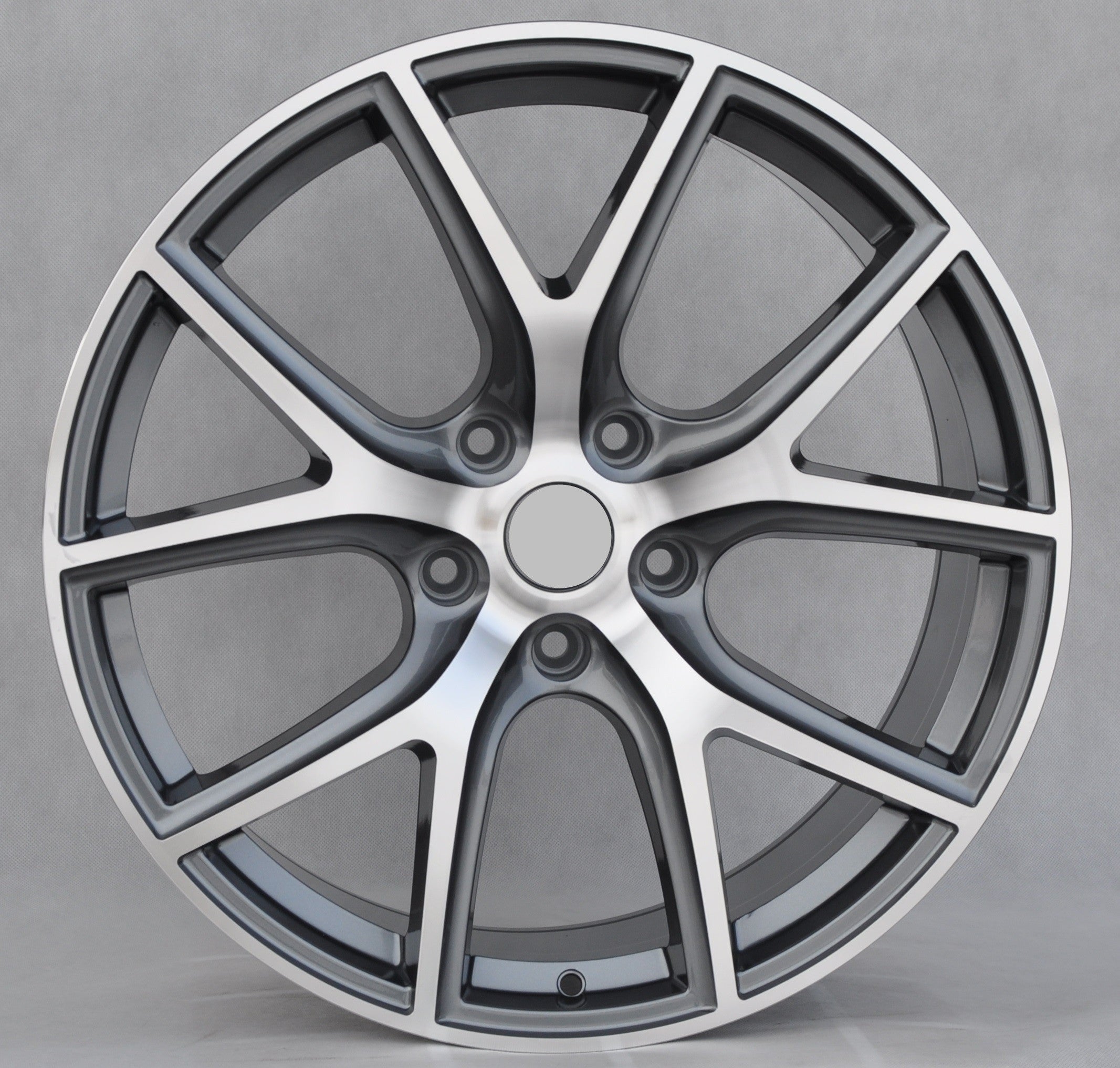PDW 5315 Alufælge 20" 5x127 ET38 – Poleret/grafit (sæt á 4)