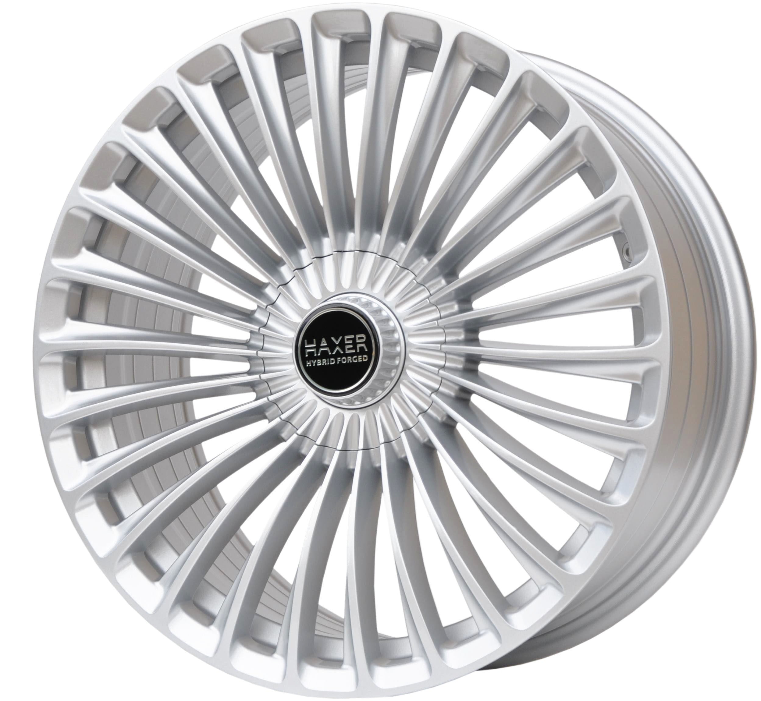 Haxer HX09/3s198 Alufælge 19" 5x112 ET35 – Sølv (sæt á 4)