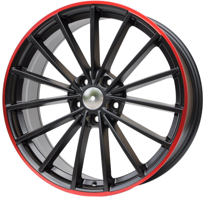 PDW 0383/FBX174 Alufælge 19" 5x112 ET45 – Sort (sæt á 4)