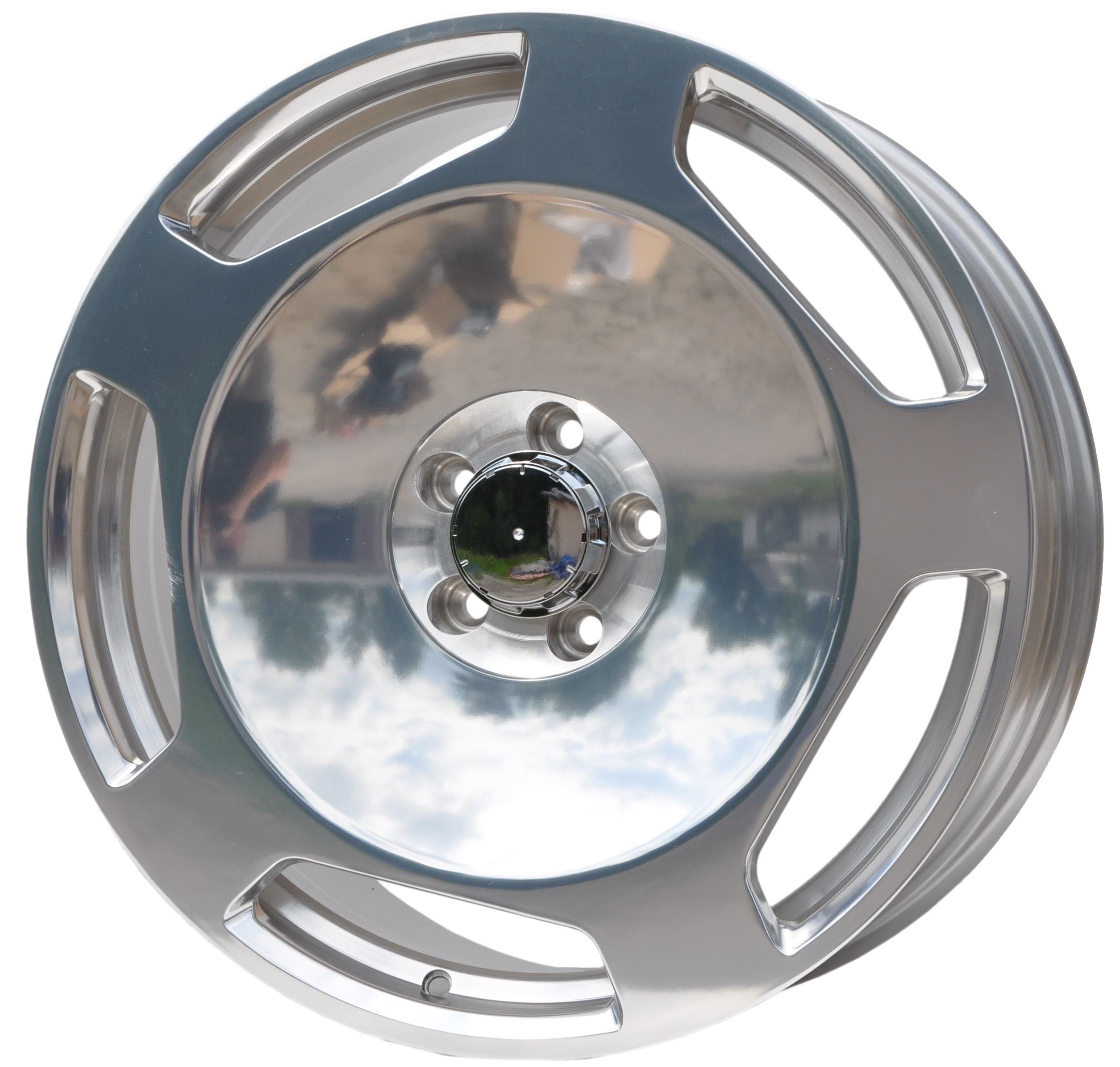 Toro Corsa FBX052 Alufælge 18" 5x112 ET35 – Chromowane (sæt á 4)