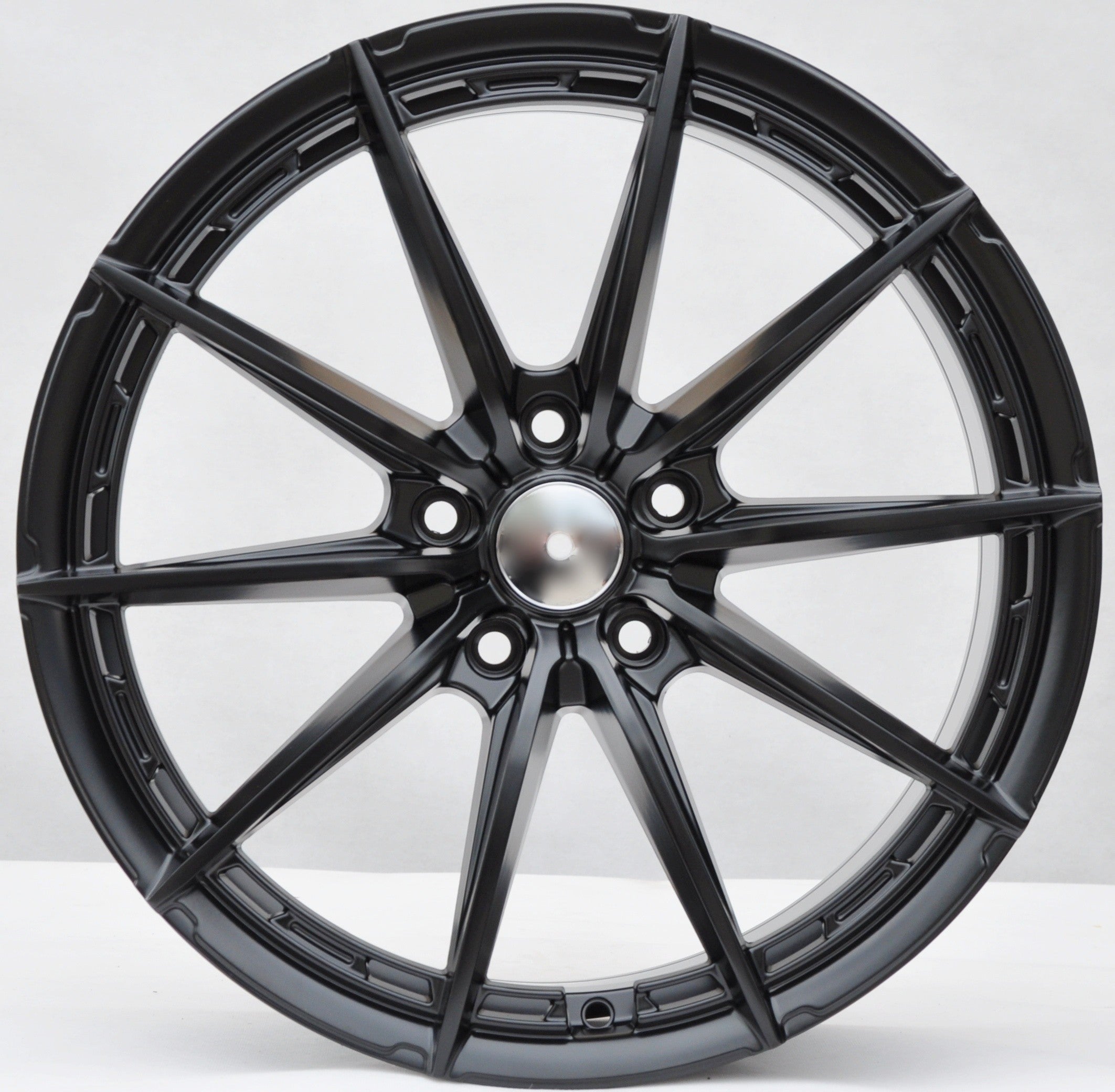 PDW FBX414 Alufælge 18" 5x114.3 ET40 – Sort półmat (sæt á 4)