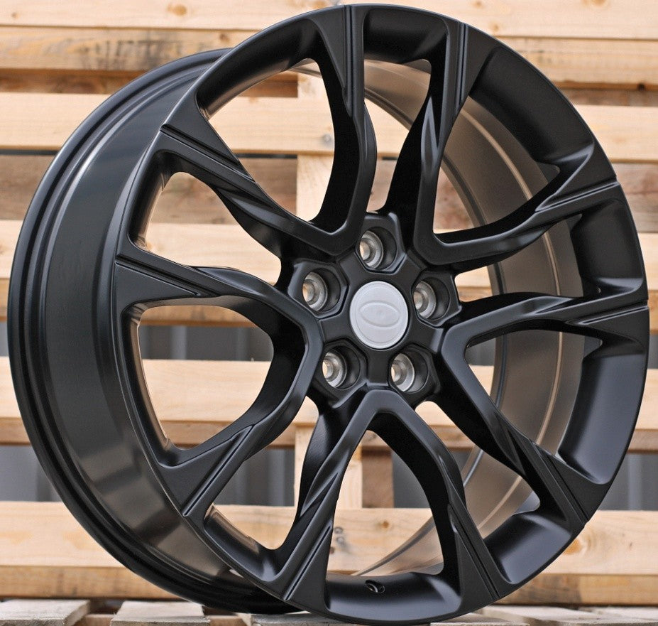 PDW 5755 Alufælge 20" 8,5J 5x120 ET43.5 – Sort (sæt á 4)