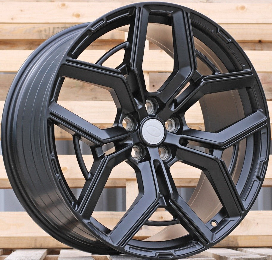 PDW YF5745 Alufælge 22" 10J 5x120 ET35 – Sort (sæt á 4)