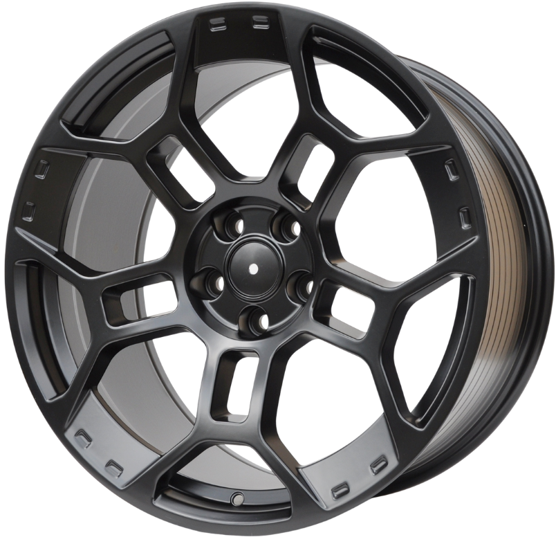 PDW 3133 Alufælge 20" 9,5/10,5J 5x114.3 ET35 – Sort halvmat (sæt á 4)