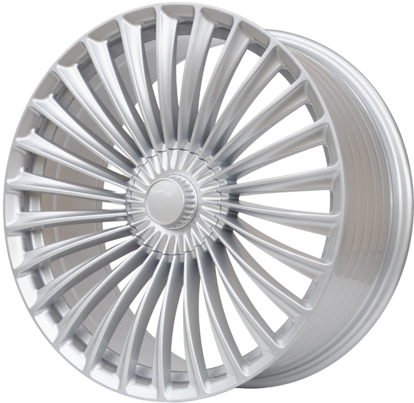 PDW FBX202 Alufælge 21" 9/10J 5x112 ET34 – Sølv (sæt á 4)