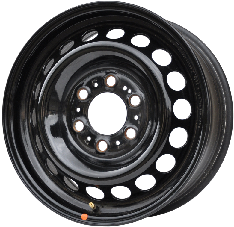 Mercedes-Benz (originale OEM) A9074014900 Stålfælge 16" 6,5J 6x130 ET54 – Sort (sæt á 4)
