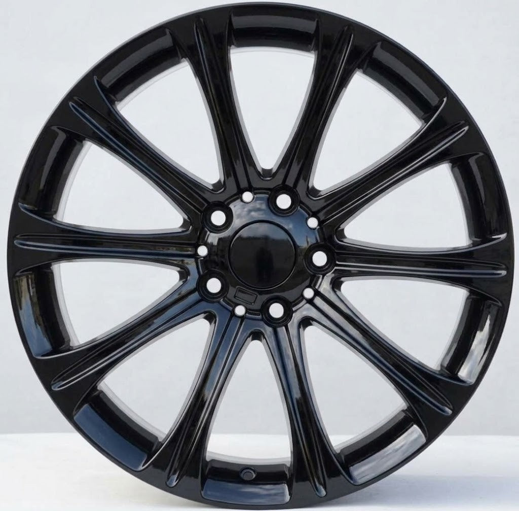 PDW FBX548 Alufælge 18" 9/10J 5x120 ET20 – Sort (sæt á 4)