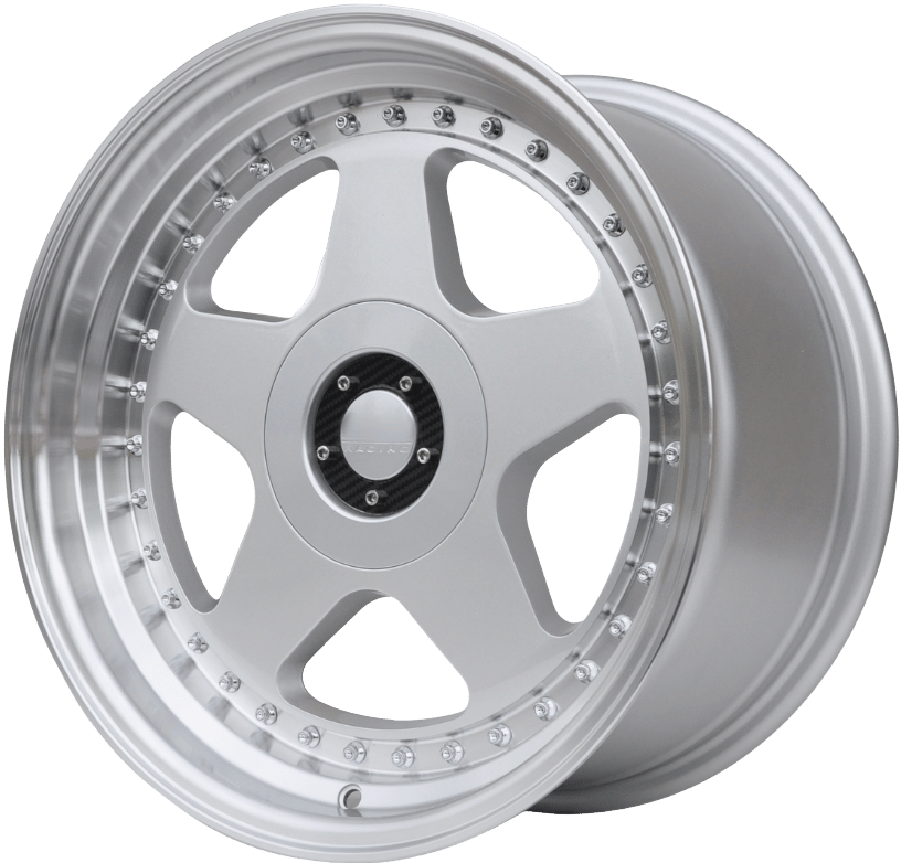PDW 2585 Alufælge 17" 8/9J 5x120 ET25 – Sølv LIP POLISH (sæt á 4)