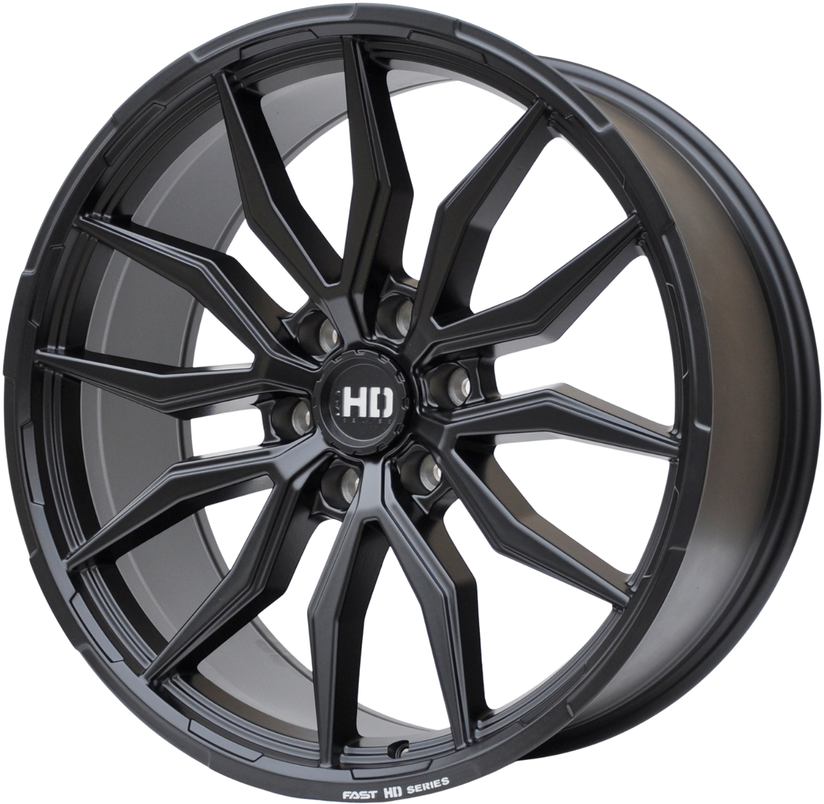 PDW 2507 Alufælge 22" 9,5J 6x139.7 ET20 – Sort (sæt á 4)