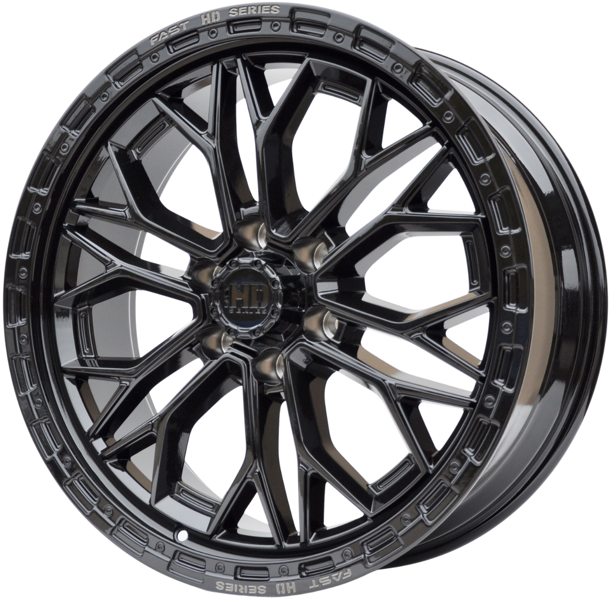 PDW 1972 Alufælge 22" 9J 6x139.7 ET26 – Sort (sæt á 4)