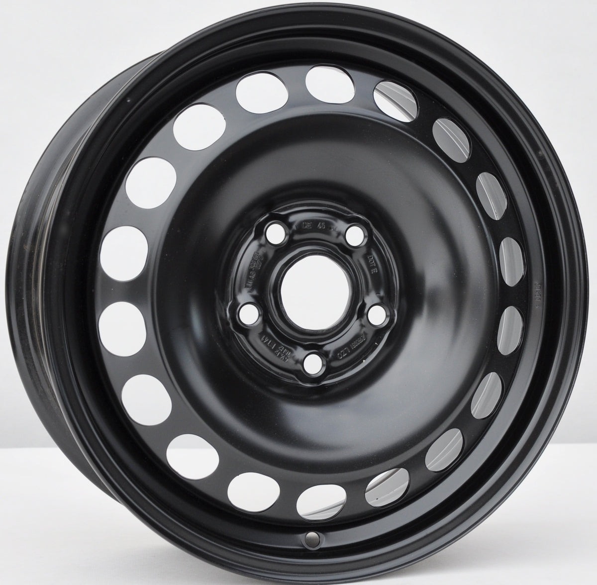 Volkswagen VWOEM Stålfælge 16" 6,5J 5x112 ET40 – Sort (sæt á 4)