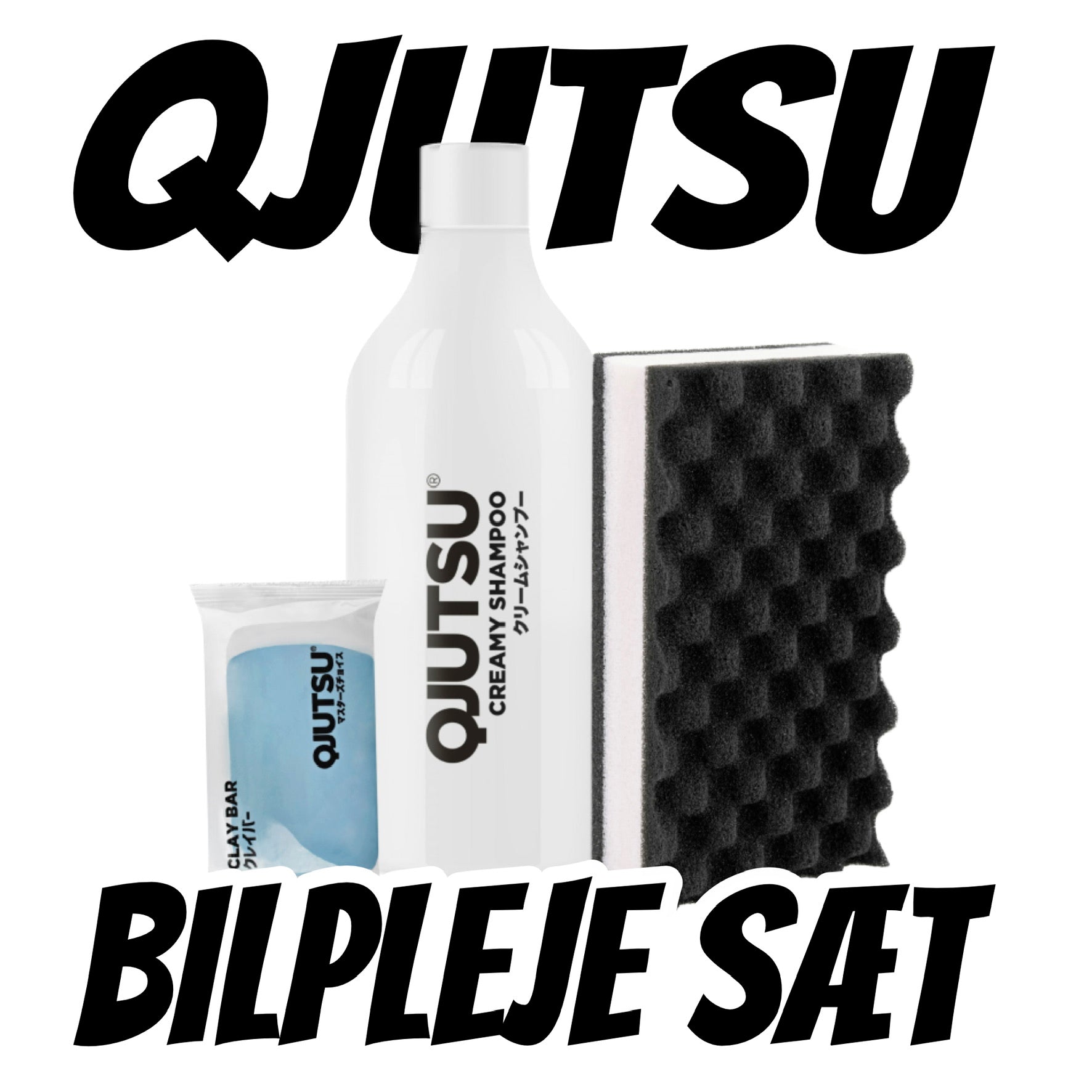QJUTSU Bilpleje Sæt