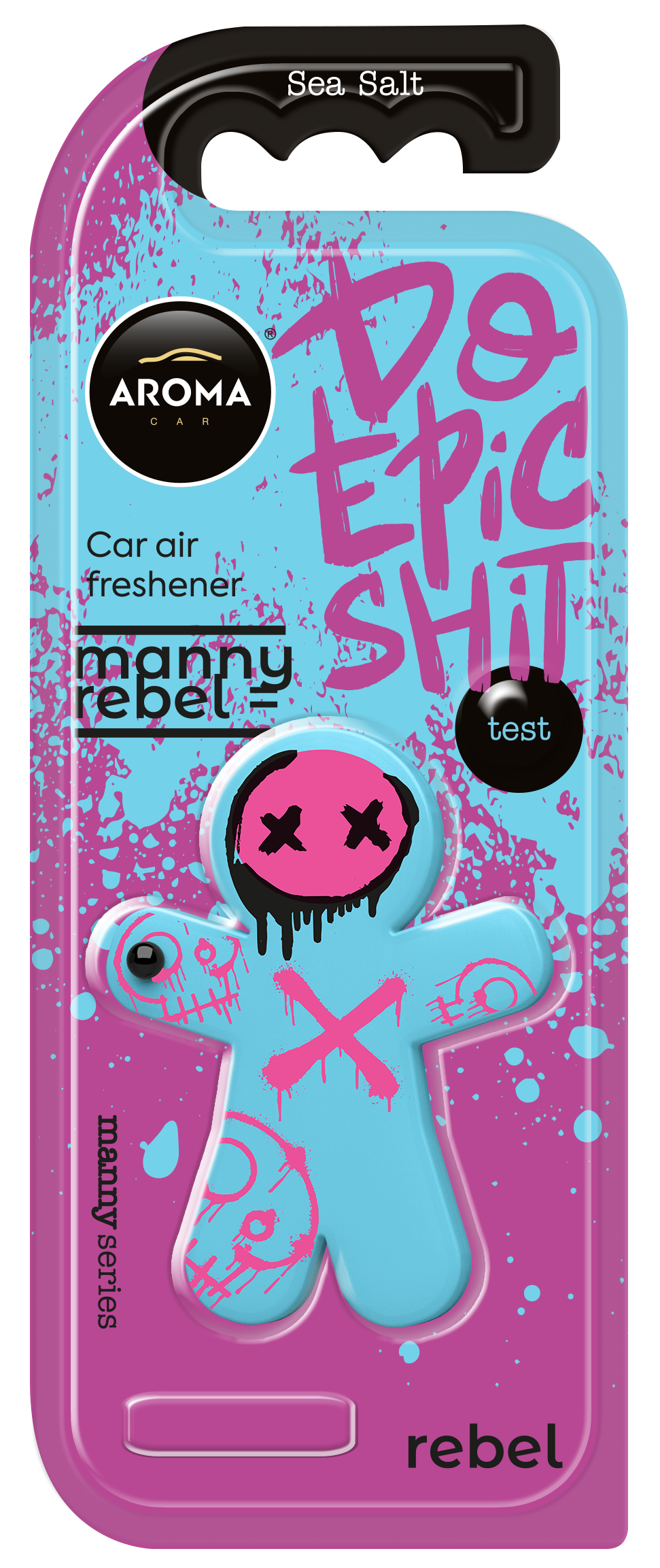 AromaCar Manny Rebel Sea Salt