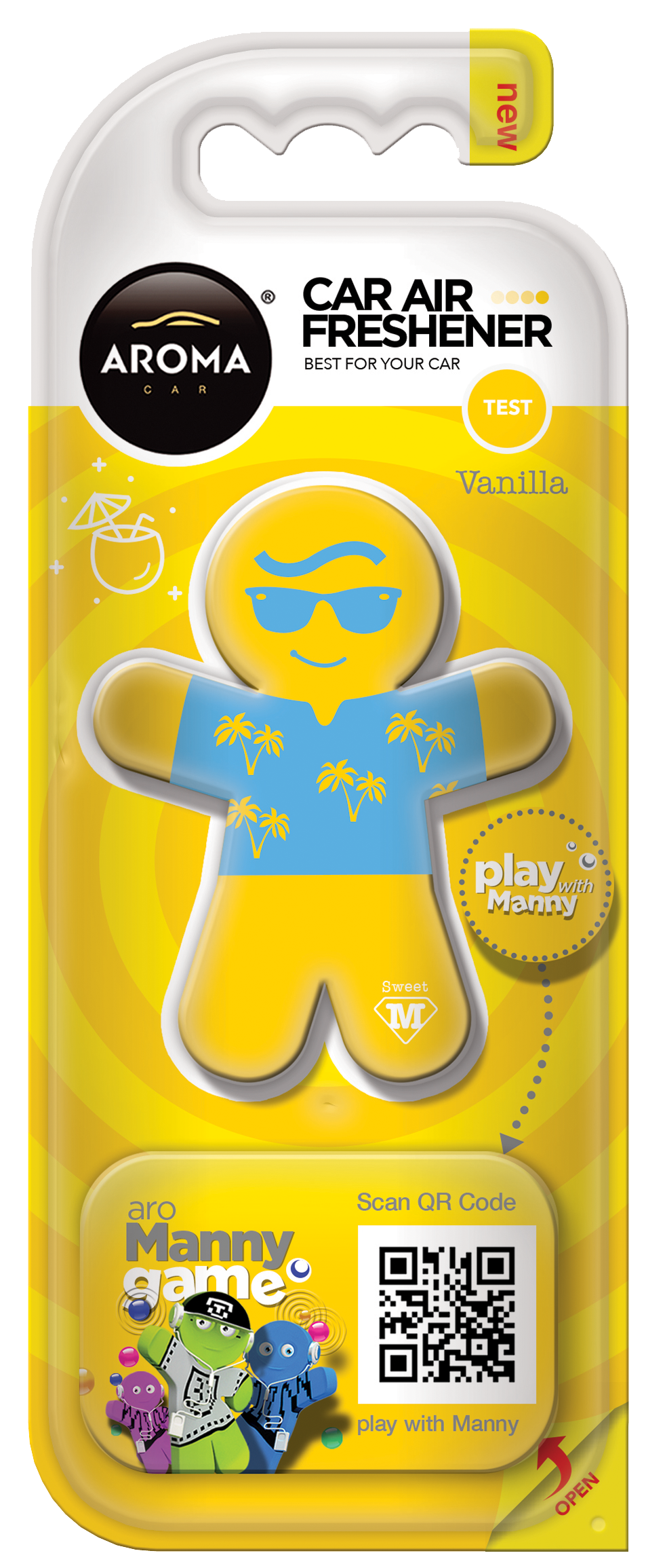 AromaCar Manny Vanilla