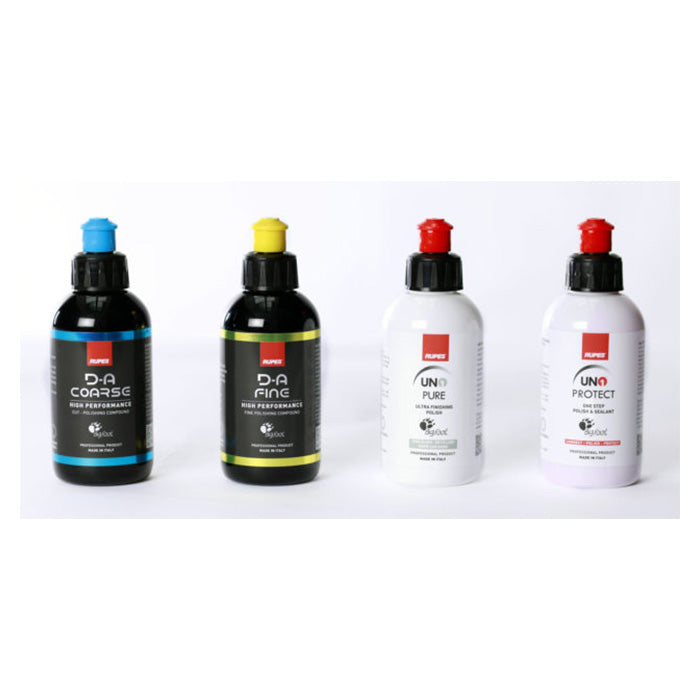Rupes Compound & Polish Prøvepakke– 4 x 125 ml