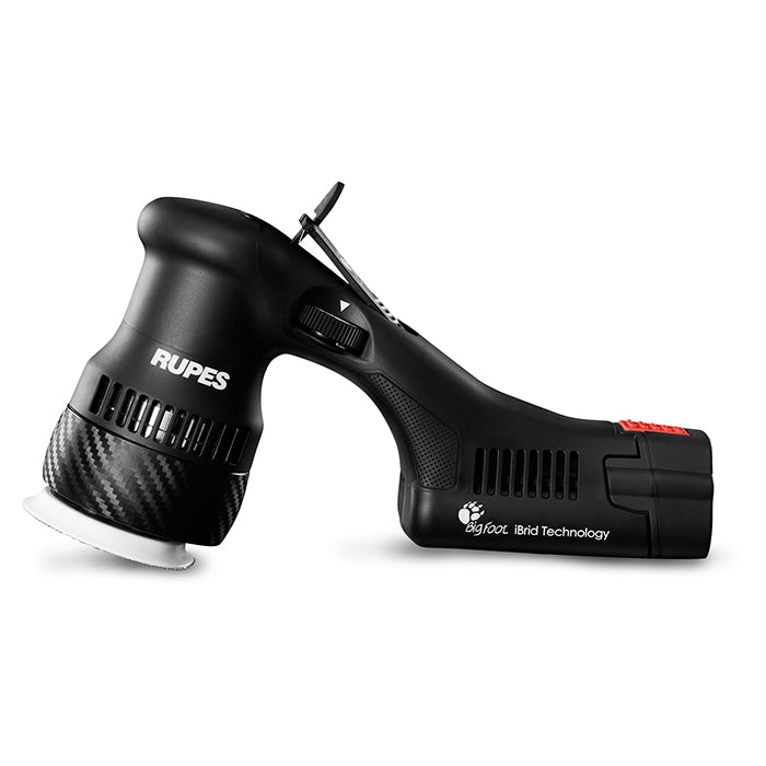 Rupes HLR75 Mini iBrid – Batteridrevet Dual Action Polermaskine, kun maskine (Ø75 mm, 12 mm udsving)