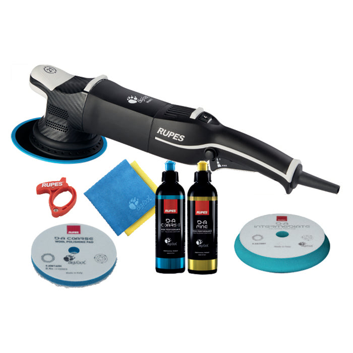 Rupes LHR21 Mark V BigFoot – Dual Action Polermaskine, BAS Kit (Ø150 mm, 21 mm udsving)