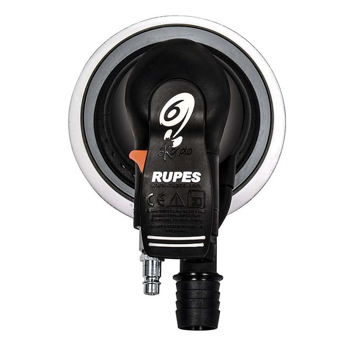 Rupes Skorpio III – Pneumatisk Dual Action Slibemaskine, selvgenereret vakuum (Ø150 mm, 6 mm udsving)