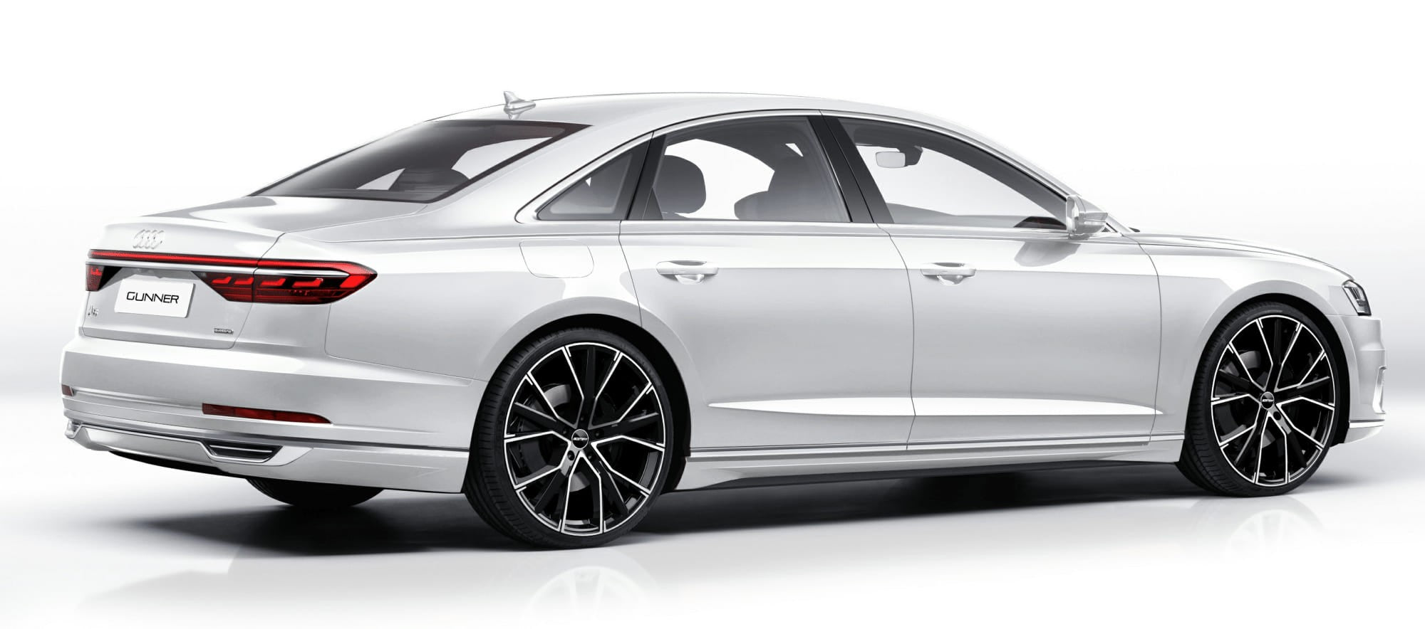 GMP Italia GUNNER Alufælge 21" 5x112 ET26 – Poleret/sort (sæt á 4)